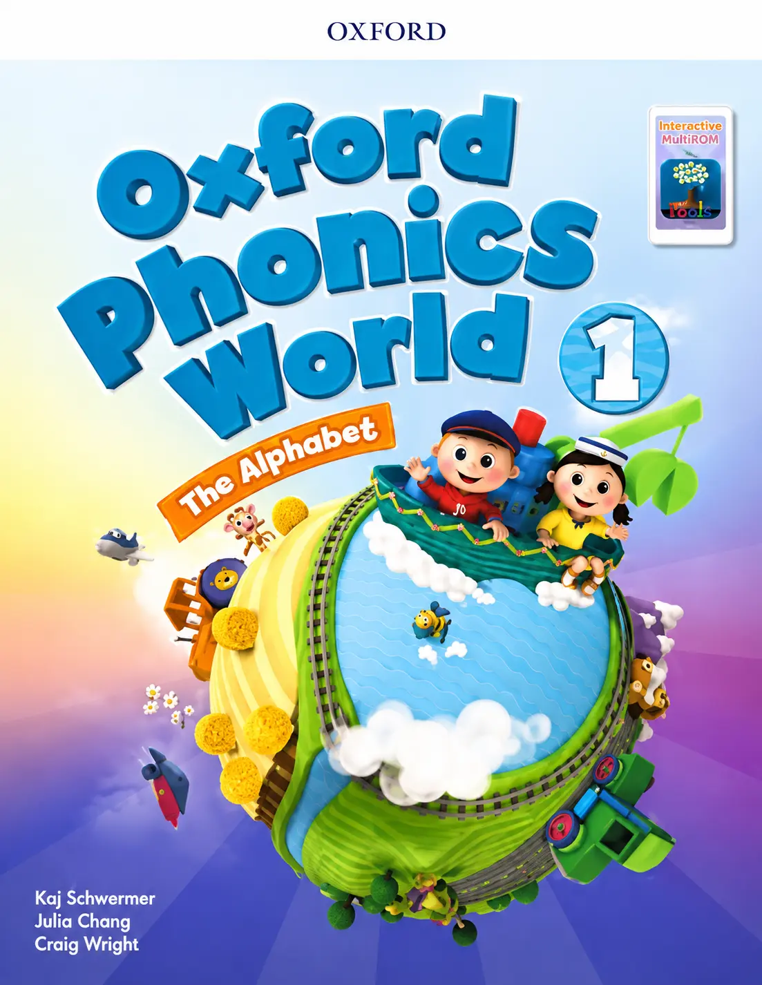 تصویر جلد کتاب Oxford Phonics World 1 برای آموزش الفبا و صدای حروف انگلیسی به کودکان