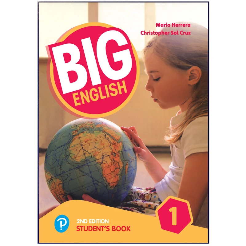 تصویر جلد کتاب Big English 1 برای آموزش زبان انگلیسی به کودکان سطح پایه